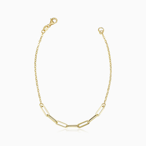 Venice Center Cut Bracelet-14k Solid Gold